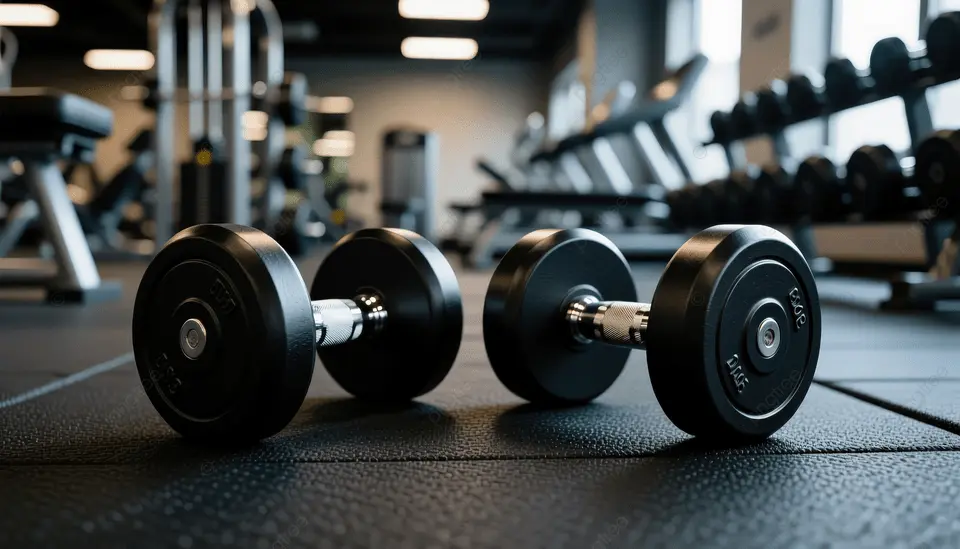 Modern fitness facility